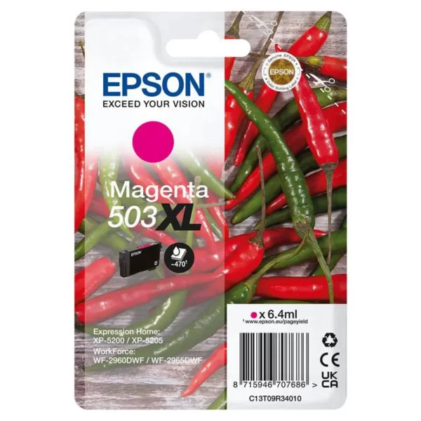 Tinteiro EPSON 503XL Magenta