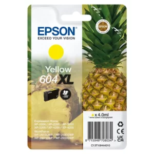 Tinteiro EPSON 604 XL Amarelo - C13T10H44020