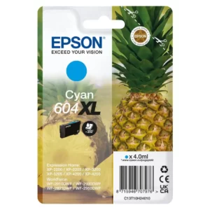 Tinteiro EPSON 604 XL Cyan - C13T10H24020