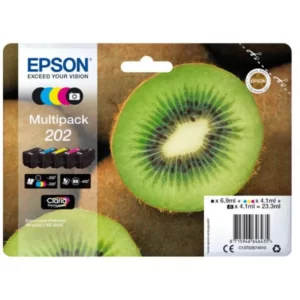 Tinteiro EPSON Multipack 5-cores 202 Claria Tinteiro EPSON Multipack 5-cores 202 Claria