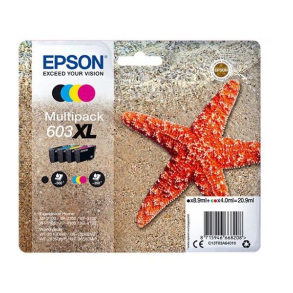 Tinteiro Epson Multipack 603XL BK/C/M/Y