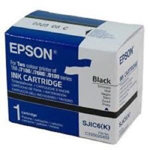 Tinteiro EPSON SJIC6(K) Preto - C33S020403
