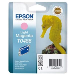 Tinteiro EPSON T0486 Light Magenta - C13T04864020