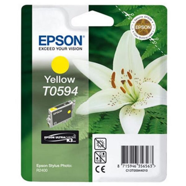 Tinteiro EPSON T0594 Amarelo - C13T059440