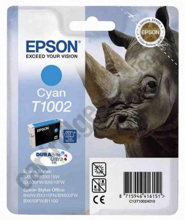 TINTEIRO EPSON T1002 Cyan - C13T10024010