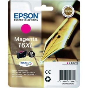 Tinteiro EPSON T1633 XL Magenta - C13T16334020