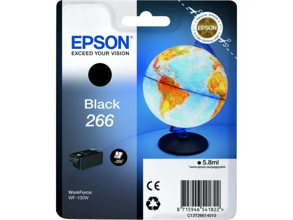 Tinteiro EPSON 266 T2661 Preto