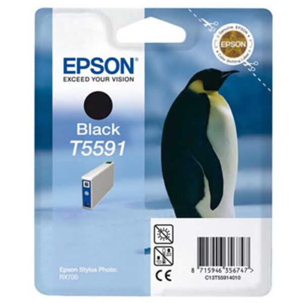 Tinteiro EPSON T5591 Preto - C13T559140 Tinteiro EPSON T5591 Preto - C13T559140