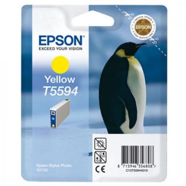 Tinteiro EPSON T5594 Amarelo - C13T559440 Tinteiro EPSON T5594 Amarelo - C13T559440