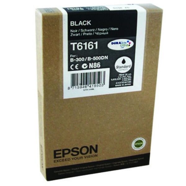 Tinteiro EPSON T6161 Preto - C13T616100