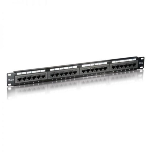 Patch Panel EQUIP UTP RJ45 24 Portas CAT.5E - 235324