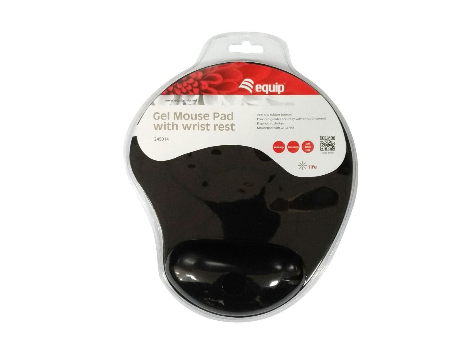 Tapete EQUIP Mouse Pad Gel C/ Apoio de Pulso – 245014 - nanoChip