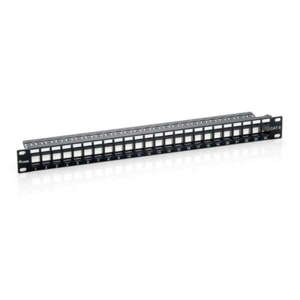 Patch Panel EQUIP Triton UTP RJ45 24 Portas 1HE CAT.6 Vazio