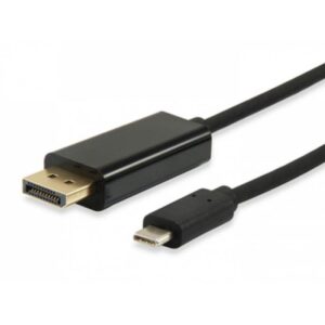 Cabo EQUIP USB C p/ DisplayPort M/M 1.8m Preto