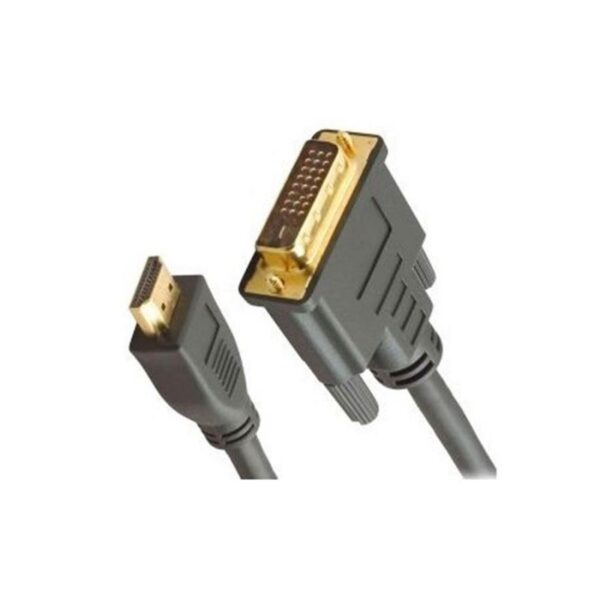 EQUIP Cabo HDMI/DVI 18+1 Macho/Macho 3m Gold - 119323