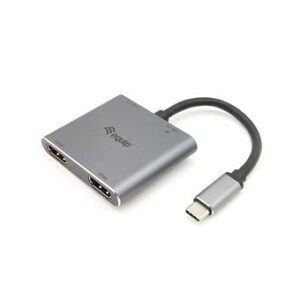 Hub EQUIP USB-C 4 em 1 Dual HDMI - 133484