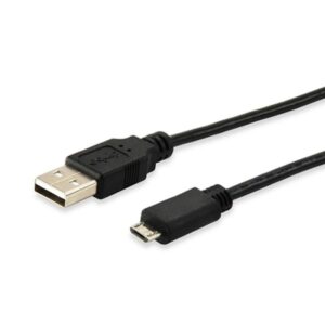 Cabo EQUIP USB 2.0 Tipo A/ Micro B 1,8m - 128523
