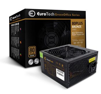 Fonte de Alimentação EUROTECH 600W 80Plus Bonze