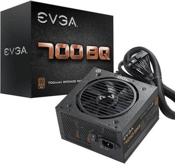 Fonte de Alimentação EVGA BQ 700W 80+ Bronze Semi-Modular