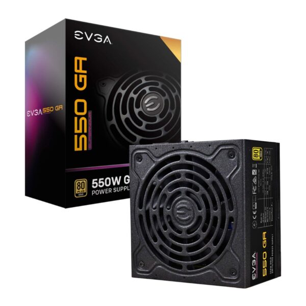 Fonte de Alimentação EVGA SuperNova GA 550W 80 Plus Gold Full Modular