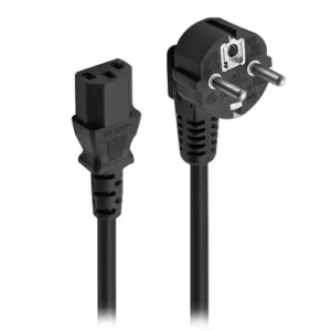 Cabo de Alimentação EWENT Schuko Tipo C13 1.8m - EC1900