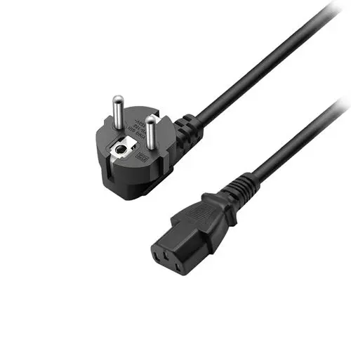 Cabo de Alimentação EWENT Schuko Tipo C13 1.8m - EC1900