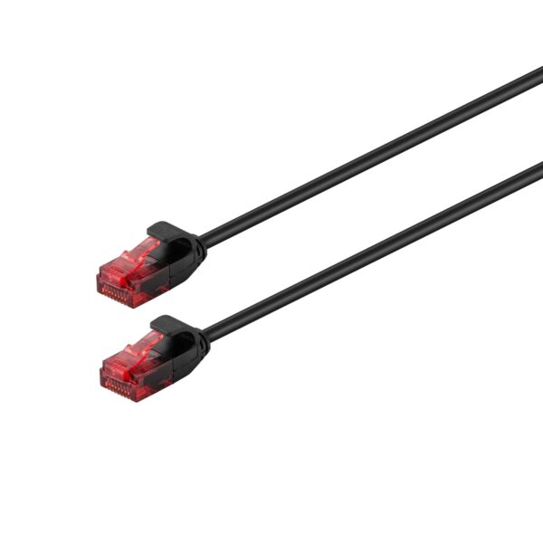 Cabo de Rede EWENT UTP Cat.6 RJ451,5m Preto
