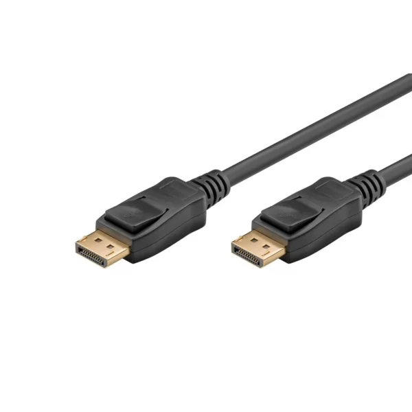 Cabo EWENT Displayport V2.0 8K 60Hz A/A Gold 1m