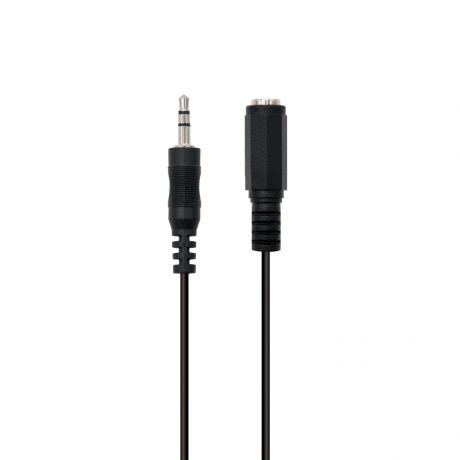 Cabo EWENT Jack Audio 3.5mm Macho > Fêmea 3m