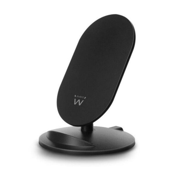 Base Ewent EW1192 com Carregamento Wireless Qi Preto