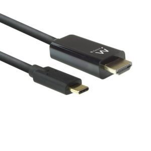Cabo EWENT USB-C P/ HDMI 4K M/M Gold 2m