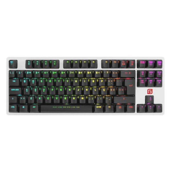 Teclado FOX FK63T TKL RGB Mechanical Gaming PT