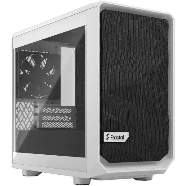 Caixa Mini-ITX FRACTAL DESIGN Meshify 2 Nano White TG Clear