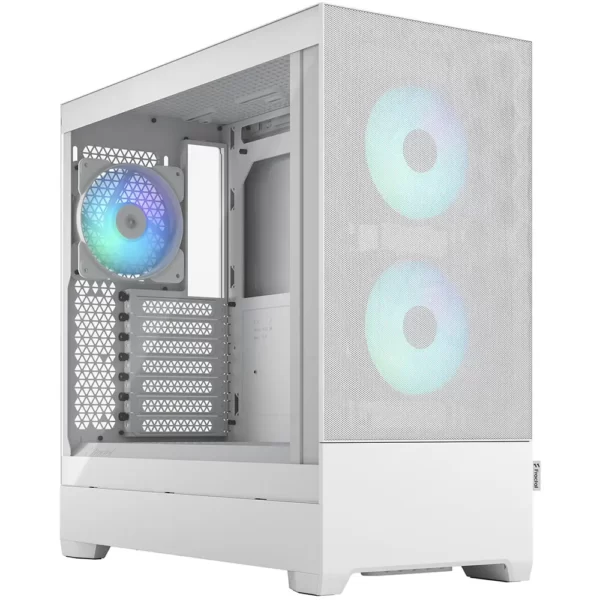 Caixa ATX FRACTAL DESIGN Pop Air RGB White TG Clear