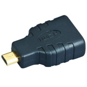 Adaptador GEMBIRD Micro HDMI Macho > HDMI Fêmea