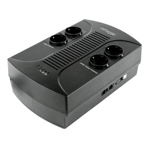 UPS GEMBIRD 850VA Schuko Preta