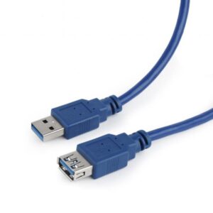 Cabo GEMBIRD USB 3.0 Tipo A/A Macho/Fêmea 1.8m