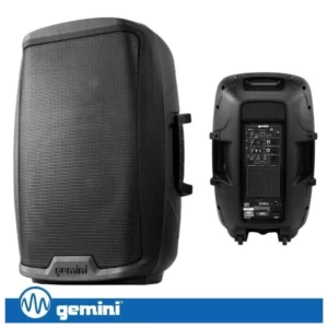Coluna GEMINI Amplificada 15" 2000W USB/SD/AUX/BT/TWS Coluna GEMINI Amplificada 15" 2000W USB/SD/AUX/BT/TWS