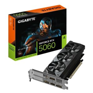 Placa Gráfica GIGABYTE GeForce RTX 5060 OC Low Profile 8GB GDDR7 DLSS4