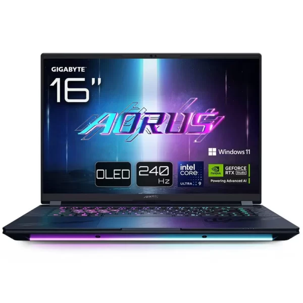 Portátil GIGABYTE AORUS MASTER BYHC5PTE64SP Intel Core Ultra 9 275HX 16" WQXGA OLED 240Hz 32GB Ram 1TB SSD RTX 5080 16GB Windows 11 Pro Portátil GIGABYTE AORUS MASTER BYHC5PTE64SP Intel Core Ultra 9 275HX 16" WQXGA OLED 240Hz 32GB Ram 1TB SSD RTX 5080 16GB Windows 11 Pro