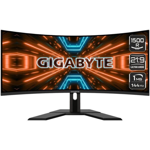Monitor GIGABYTE G34WQC-A 34" VA WQHD 21:9 144Hz 1ms FreeSync Curvo