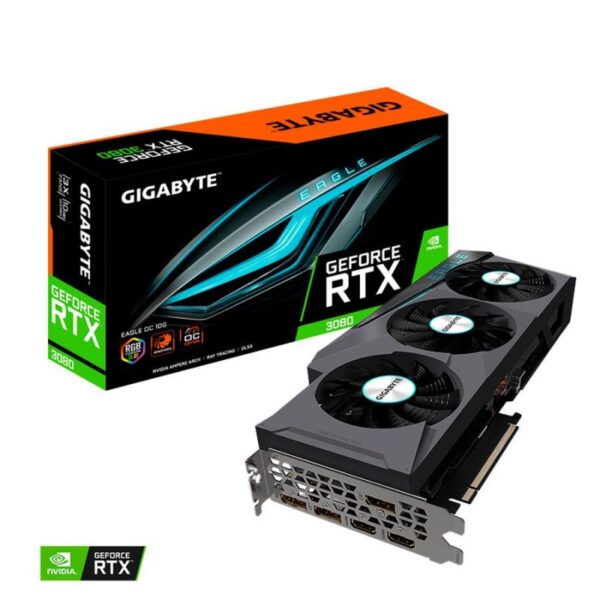PLACA GRÁFICA GIGABYTE GeForce RTX 3080 EAGLE OC 10GB DDR6