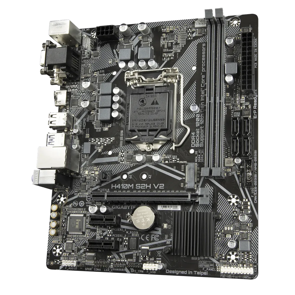 Motherboard GIGABYTE H410M S2H V2 | nanoChip