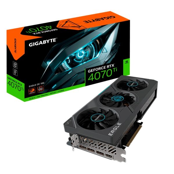 PLACA GRÁFICA GIGABYTE GeForce RTX 4070 SUPER EAGLE 12GB OC GDDR6X