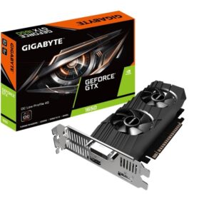 Placa Gráfica GIGABYTE GeForce GTX1650 OC Low Profile 4GB DDR5