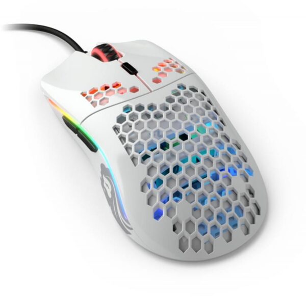 Rato GLORIOUS PC Gaming Race Model O- Glossy Branco Rato GLORIOUS PC Gaming Race Model O- Glossy Branco