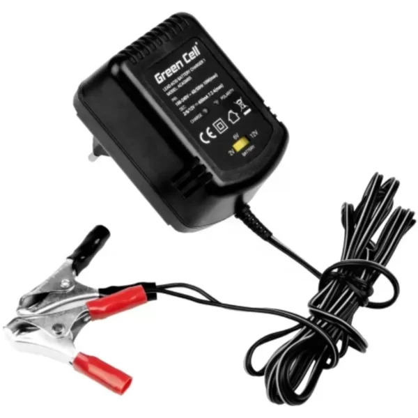 Carregador de Baterias GREEN CELL 2-6-12V C/ Proteção