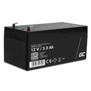 OEM Bateria Chumbo Gel AGM 12V 3.3A GREEN CELL