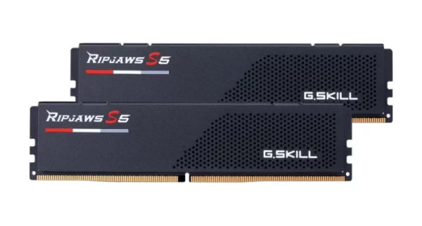 MEMÓRIA G.SKILL KIT 64GB 2X32GB DDR5 6000MHz CL36 Ripjaws S5 Preto