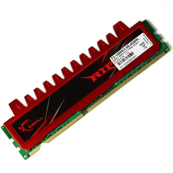 MEMÓRIA G.SKILL 4GB DDR3 1600MHz CL9 Ripjaws PC12800 - nanoChip